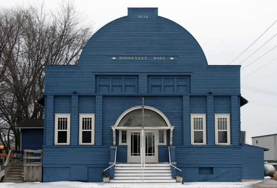 Current Roosevelt Hall Front Elevation